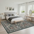 thumbnail image 2 of HOMERRY Area Rug for Living Room Bedroom 8' x 10' Modern Boho Indoor Home Decor Carpet, Black, 2 of 5