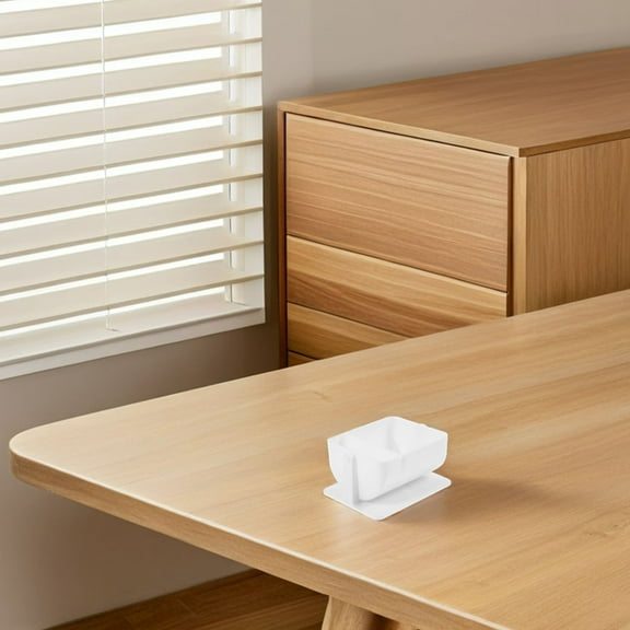 GOOHOCHY  Cosmetics Storage Drawer Bathroom Countertop Organizer White