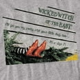 thumbnail image 2 of Wizard of Oz Size 7 Women's T Shirt, Athletic Heather, Large, 2 of 6