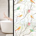thumbnail image 2 of Less Than 5 Wall stickers Bird Film Bathroom Anti Peeping Window Transparent Opaque Sticker Static Privacy Window Sticker, 2 of 7
