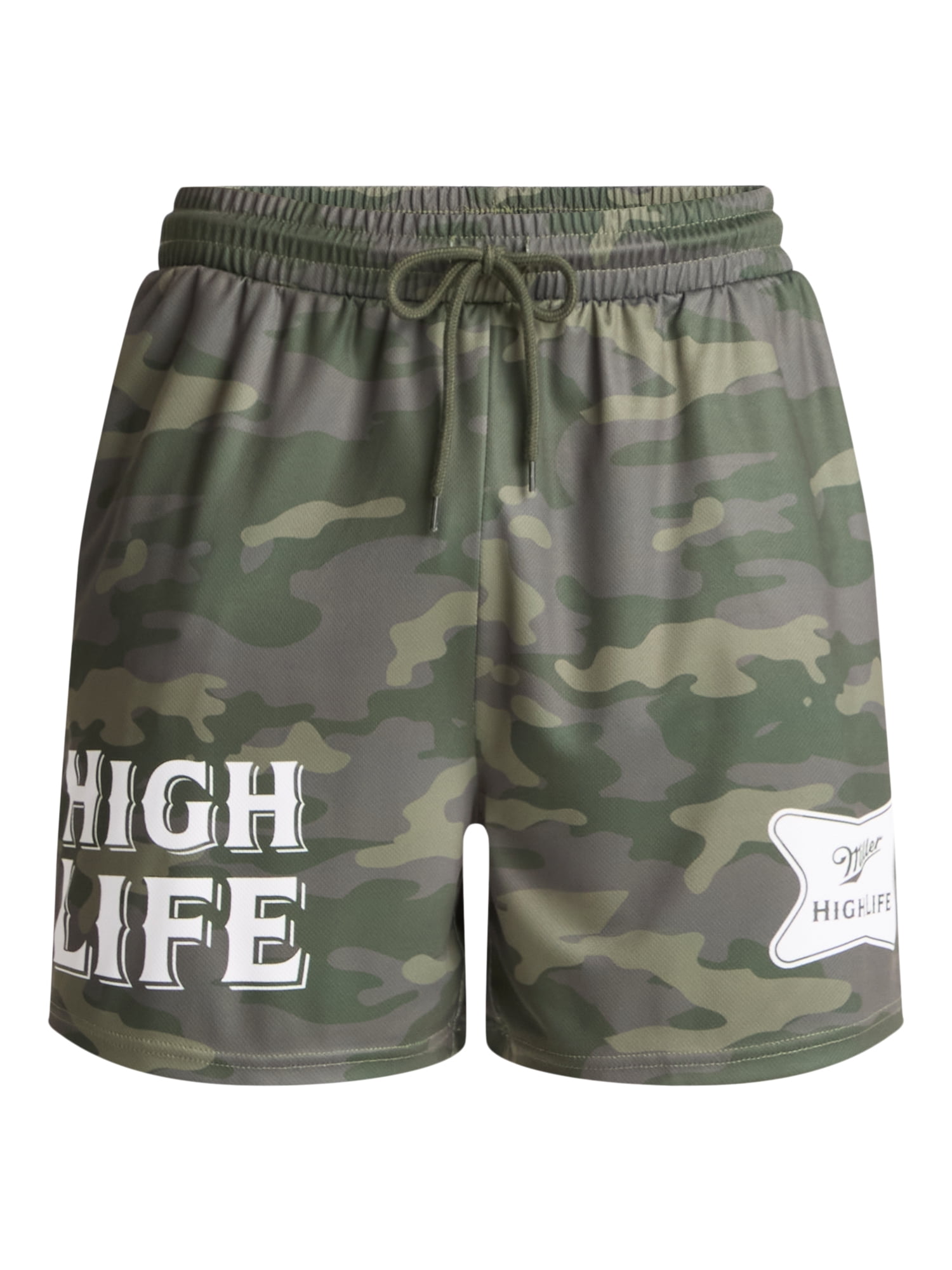 men's camo basketball shorts