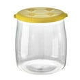 thumbnail image 3 of Transparent storage box for toys, cubes, shoes, interchangeable stools, building Column Yellow, 3 of 9