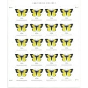 California Dogface Butterfly 1 Sheet of Twenty (Two-ounce) Forever USPS Postage Stamp Celebrate Wedding (20 Stamps)