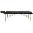 thumbnail image 3 of Master Massage 30 Pouces Bel Air Table de Massage Portable en Aluminium - Noir, 3 of 5