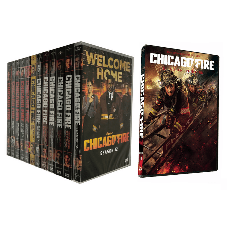 CHICAGO FIRE: Complete Series Seasons 1-8 DVD Box Set - Full