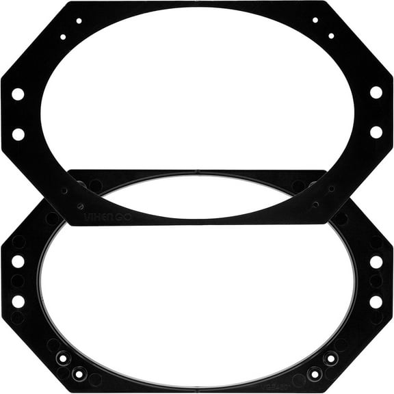 Vixen Go VGB4601 4"x6" Speaker Adapters for Jeep Wrangler 1997-2006 (Pair)