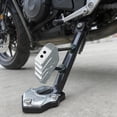 thumbnail image 1 of BotaniNest Motorcycle Kickstand Pad Tipping On Soft Ground Motorcycle Kickstand Support Kick Stand Puck Plate For Touring & Sport Bikes, 1 of 4