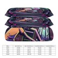 thumbnail image 2 of Rick And Morty 3 Pieces Bedding Set 3D Printed Lightweight Bed Quilt Set Comforter Cover Set for Girls Kids Teens, 1 Quilt Cover 2 Pillowcases 90"x90", 2 of 8