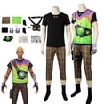 thumbnail image 2 of Devolución gratuita VVALORANT Gekko Cosplay disfraz camiseta chaleco pantalones bolsa Halloween carnaval fiesta disfraz traje para hombres adultos, 2 of 5