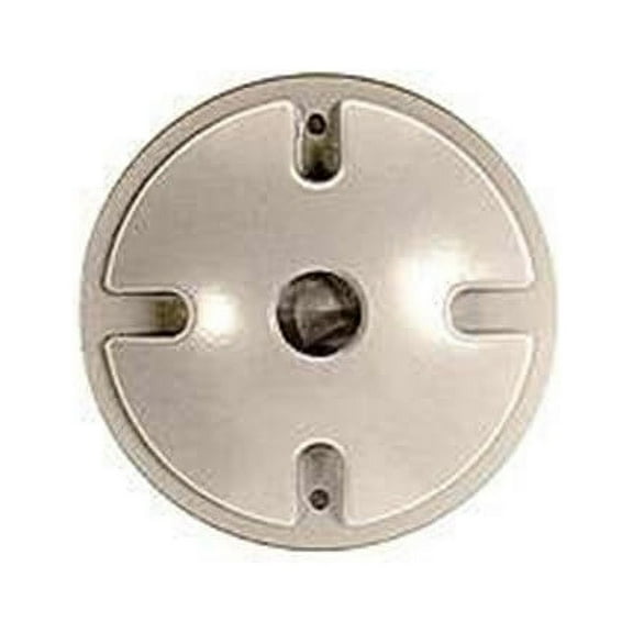 Bell Outdoor 5193-0 4" Gray Single Outlet Weatherproof Round Custer Covers