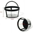 thumbnail image 1 of Reemplazo 2 Packs de Filtros de Café Reutilizables para Cafeteras de Goteo de 4-5 Tazas Mr. Coffee - Malla de Nailon con Asa, 1 of 6