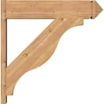 thumbnail image 3 of Ekena Millwork 7 1/2"W x 32"D x 32"H Funston Smooth Arts and Crafts Outlooker, Western Red Cedar, 3 of 4