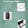 thumbnail image 3 of Combination Lock, 4 Digit Zinc Alloy Slide Bolt Lock, Keyless Door Security Lock for Shed, Gate, Fences (Silver), 3 of 5