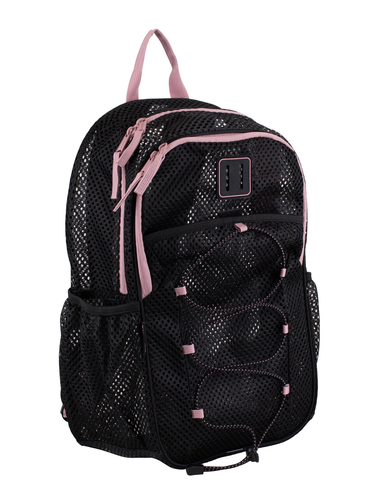 Eastsport Unisex Magna Pro Mesh 17" Backpack, Black/Lilac
