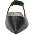 thumbnail image 2 of Sam Edelman Whitney Black Slip On Slingback Strap Pointed Toe Fashion Flat Shoes (Black, 10), 2 of 6