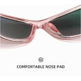thumbnail image 5 of Trendy Y2K Polarized Sunglasses Womens Oversized Driving Sun Glasses UV Protection Ladies Fashion Butterfly Sunnies, 5 of 7