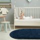 thumbnail image 5 of Alfombras mullidas Carpet Softlife para dormitorio, color azul marino, 80 cm x 160 cm, 5 of 7