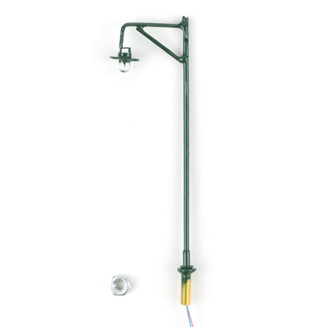 Toystoory 1:50/1:87, lámparas de poste LED, modelo de 3V/12V, lámpara de calle de tren de ferrocarril, accesorios de bombilla de luz blanca cálida con Artesanía tipo 4 Toystoory HA066567-04