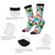 thumbnail image 4 of Balery Watercolor Flowers Calcetas Largas con Estampado para Hombre y Mujer – Suaves y Transpirables, Talla Única (US 5-11), 4 of 6