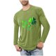 thumbnail image 1 of Blusas y camisas de manga larga con cuello redondo para hombre, deportivas, fitness, hogar, pijamas navideños estampados, camiseta de manga larga con cuello redondo, blusa de poliéster para hombre, 1 of 3