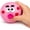 Pink One, variant on 5PACK Funny Face Squishy Stress Balls, Stress Relief Desk Accessory for Adults (Blue one)