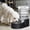 Black, variant on RIZZARI 5L Black Automatic Pet Waterer - Gravity-fed Stainless Steel Water Dispenser, 100% BPA Free, Leak-proof, Easy to clean, Non Slip - Feeder for Cats and Dogs