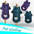 thumbnail image 5 of Moocorvic Waterproof Pet Clothes for Small Dogs Cats Cozy Snow Jacket Style Plaid Winter Coat(Red,XL), 5 of 5