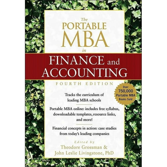 The Portable MBA in Finance and Accounting, (Hardcover)