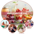 thumbnail image 3 of Shisuyan 100 Pcs Pics à Cocktails Apéritifs Fantaisie Cure-Dents Nourriture Pics en Bambou Bâtons de Fruits pour Fête, 3 of 9