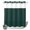 Dark Green, variant on No Hook Shower Curtain, Pure Dark Green Shower Curtains for Bathroom with See Through Top Window, Simple Solid Color Waterproof & Washable Bath Curtain Standard 72"x72"