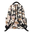 thumbnail image 2 of KEIAHUAN Cow Camo Bow Girls Backpack, Weather Resistant Wearproof Student Daypack Large Capacity 17 Inch Fits 14 Inch Laptop, Perfect Birthday Present Choice for Boys Kids All School Grades, 2 of 7