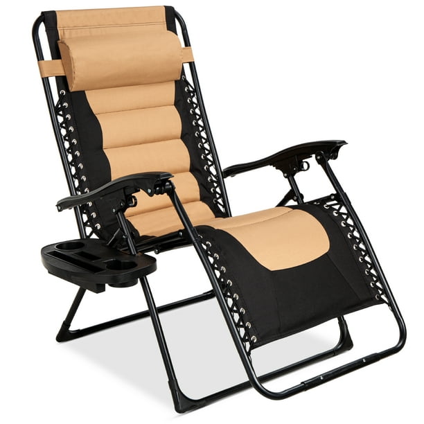 Best Choice S Oversized Padded, Best Outdoor Folding Reclining Chair