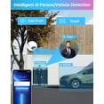 thumbnail image 3 of 4K PoE Security Camera System with AI Detection, ZOSI 5MP Outdoor Spotlight Security Camera with Two-Way Audio, 8CH 8MP NVR with 2TB HDD for 24/7 Recording, Color Night Vision, Home Business Security, 3 of 10