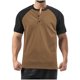 thumbnail image 1 of pstuiky camisetas para hombre, Camisa informal de moda para hombre, con botones, color a juego, bolsillo en el pecho, manga corta y solapa camisetas de hombre xl, 1 of 7