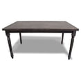 thumbnail image 3 of Best Master Furniture Demi Grey Wood and Veneer Distressed Dining Table, 3 of 3