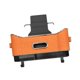 thumbnail image 5 of Organizador de reposacabezas para asiento trasero de coche con ganchos para la mayoría de los vehículos. Universal y versátil. Naranja, 5 of 8