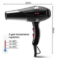 thumbnail image 3 of Professionell 3200w Hrtork Barber Salon Styling Verktyg Hot Cold Air Blow Dryer Houshold Quick Dry Electric Hairdryer Secador, 3 of 5