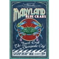 thumbnail image 4 of Chesapeake City, Maryland, Blue Crab Vintage Sign (1000 Piece Puzzle, Size 19x27, Challenging Jigsaw Puzzle for Adults and Family, Made in USA), 4 of 4
