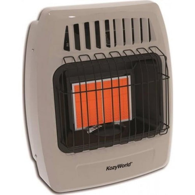 DuraHeat Kozy World 18,000 BTU Infrared Liquid Propane Gas Wall Heater -  Walmart.com