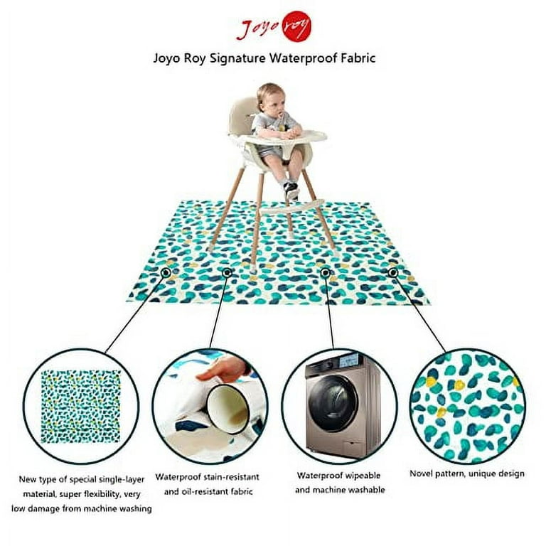 53 Baby Floor Mat Splat Mat High Chair Mat Waterproof Mat Play