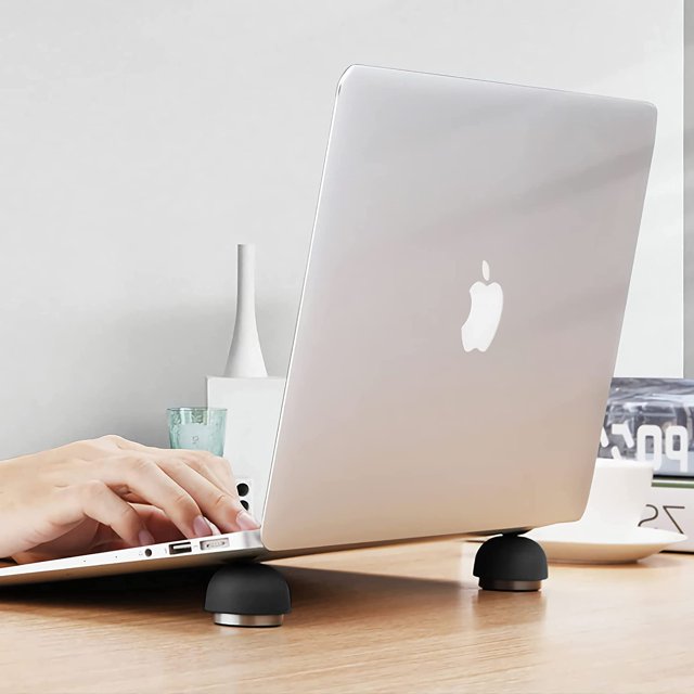 Jinsinto Laptop Cooling Stand,Ergonomic Laptop Cooling Pad Small Invisible Cooler Ball Portable 2 Pcs