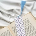 thumbnail image 6 of Kdxio Orchids Flowers Print Metal Tassel Bookmarks,Perfect Gift for Art Lovers and Bookworms Metal Bookmarks for Women, 6 of 8