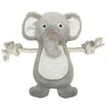 thumbnail image 1 of GiGwi 12" Squeaker with Rope Cozy Elephant Dog Toy, 1 of 5