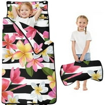 Pioneer Flower Floral Print Pattern Toddler Nap Mats for Kids Preschool,Sleeping Mat Bag or Kids,Toddler Sleeping Bag,Toddler Nap Mat or Daycare