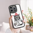 thumbnail image 2 of Muestra tu personalidad con una funda de teléfono de goma TPU con estampado de dibujos animados peculiar y a prueba de golpes para iPhone, 2 of 4