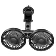 thumbnail image 4 of twisto Double Head Car Cooling Fan USB Car Fan, Angle Adjustable, Easy Installation Professional Multipurpose Auto Cooling Fans Black, 4 of 8