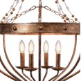 thumbnail image 2 of Zentique ZD6449-4OBS 25.5 x 41.5 x 25.5 in. Beaded Empire Chandelier, 2 of 2