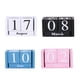 thumbnail image 3 of Calendario de letras de escritorio Inteprter Vintage Blanco 9,5 * 4,3 * 5 cm, 3 of 6