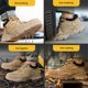 thumbnail image 4 of Zapatos de trabajo indestructibles de corte bajo antideslizantes para hombres a prueba de pinchazos (44 caqui) Wdftyju Tenis De Mujer Tenis De Hombre, 4 of 8