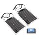 thumbnail image 4 of Kit De Panel Solar De 2 Uds, Panel De Carga Solar De Silicio Monocristalino De 50 W Con Controlador De 10 A Para Coche, Yate, RV, 4 of 7